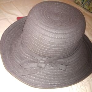 Grey wool hat
